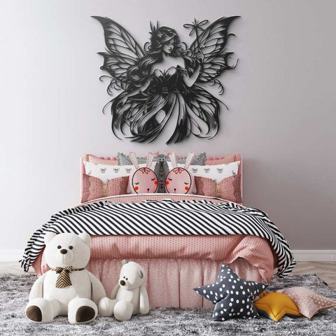 Enchanted Fairy Metal Wall Art
