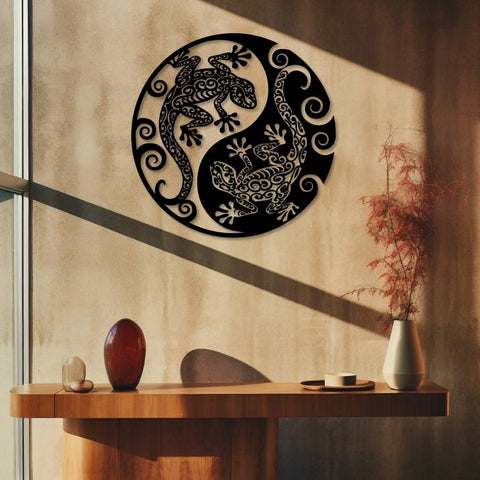 Gecko Metal Wall Art