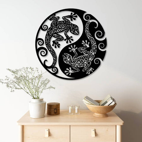 Gecko Metal Wall Art