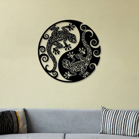 Gecko Metal Wall Art
