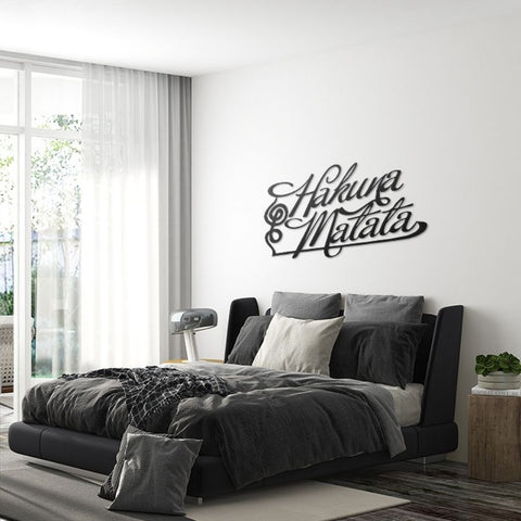 Hakuna Matata Metal Wall Art Decor