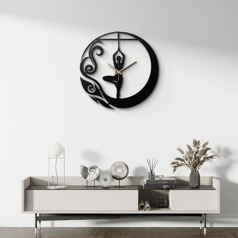 Inspirational Metal Wall Clock