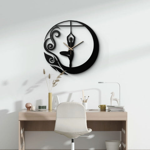 Inspirational Metal Wall Clock