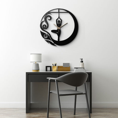 Inspirational Metal Wall Clock