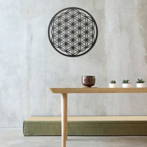 Life Of Flower Metal Wall Art Decor