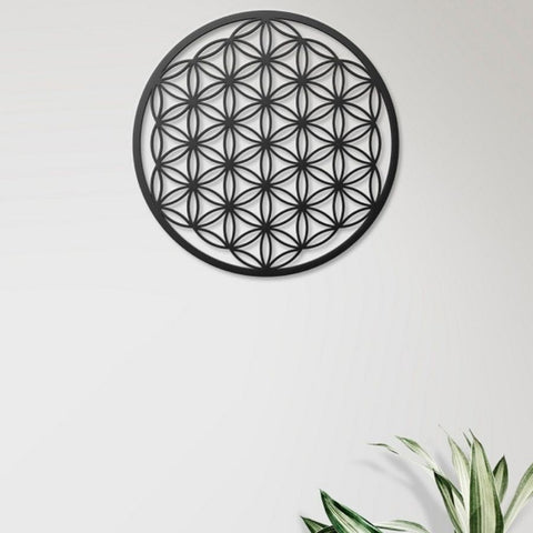 Life Of Flower Metal Wall Art Decor