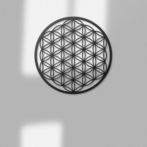 Life Of Flower Metal Wall Art Decor