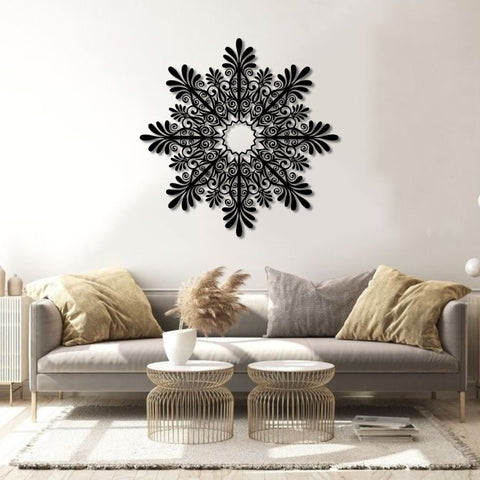 Snowflake Metal Wall Art
