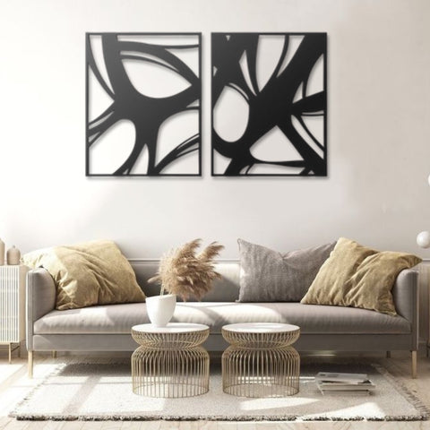 Large Size Abstract Metal Wall Art