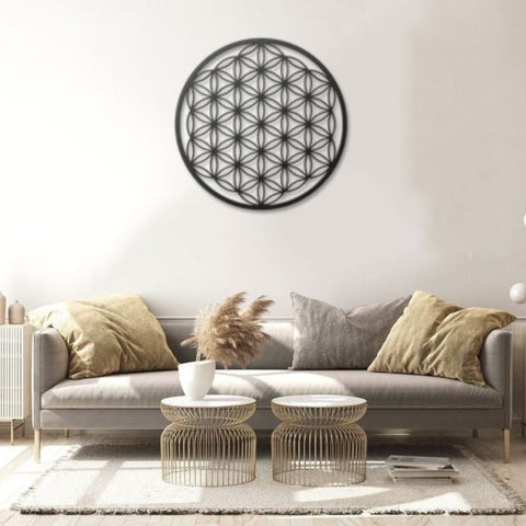 Life Of Flower Metal Wall Art Decor