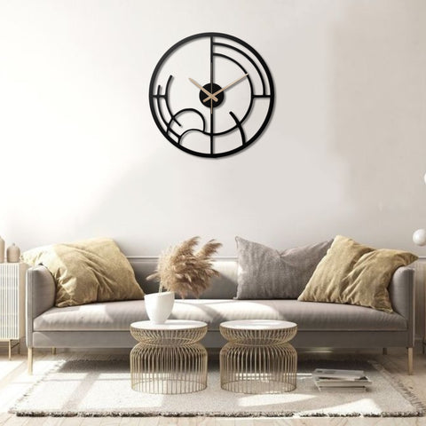 Modern Minimalist Metal Wall Clock