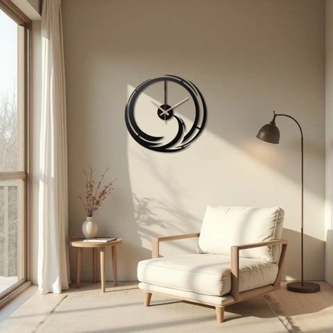 Luxury Modern Minimalist Metal Wall Clock