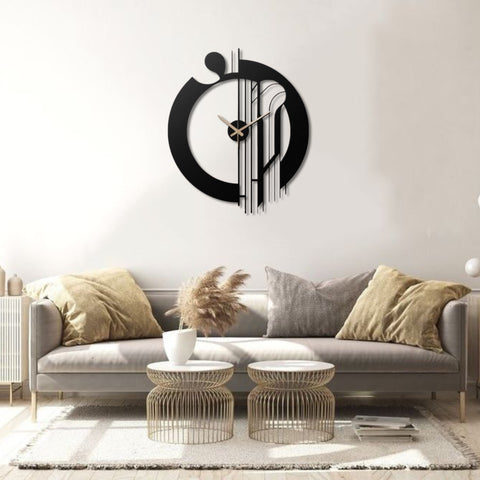 Simple and Stylish Metal Wall Clock