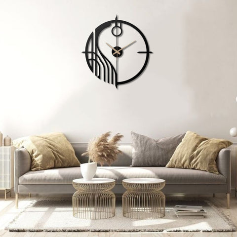 Minimalist Bedside Metal Wall Clock