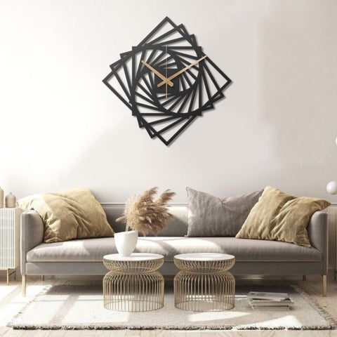 Contemporary Metal Wall Clock