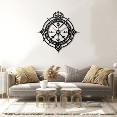 Nordic Metal Wall Clock