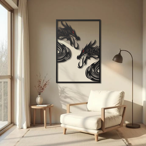 Dragon Metal Wall Art