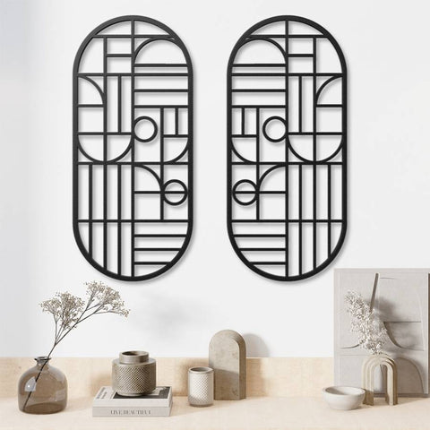 Livingroom Modern Metal Wall Art