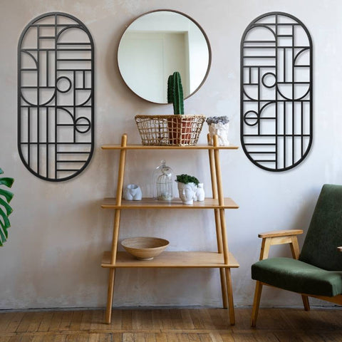 Livingroom Modern Metal Wall Art