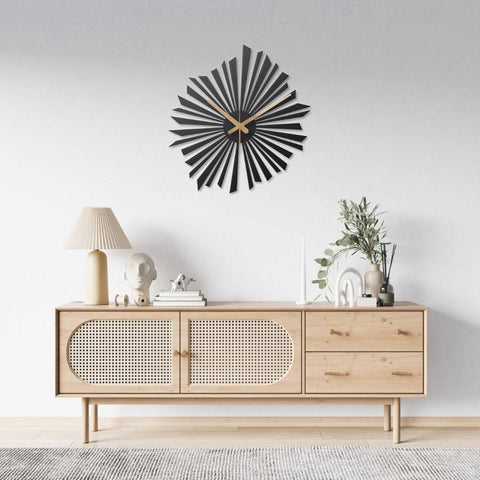 Spontaneous Metal Wall Clock