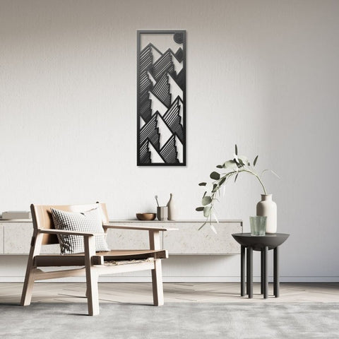 Mountain Ranges Metal Wall Art Decor