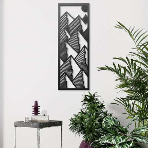 Mountain Ranges Metal Wall Art Decor