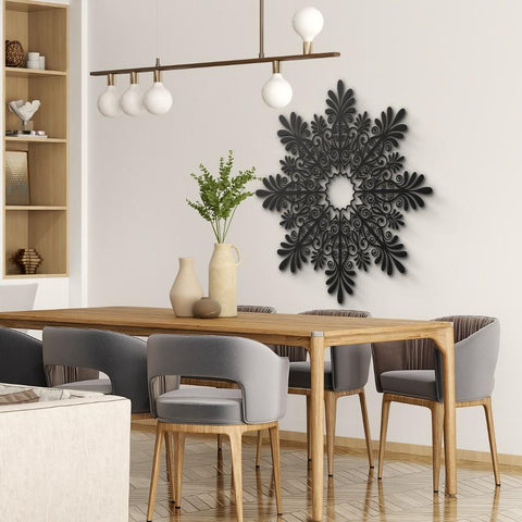 Snowflake Metal Wall Art