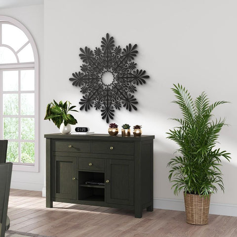 Snowflake Metal Wall Art