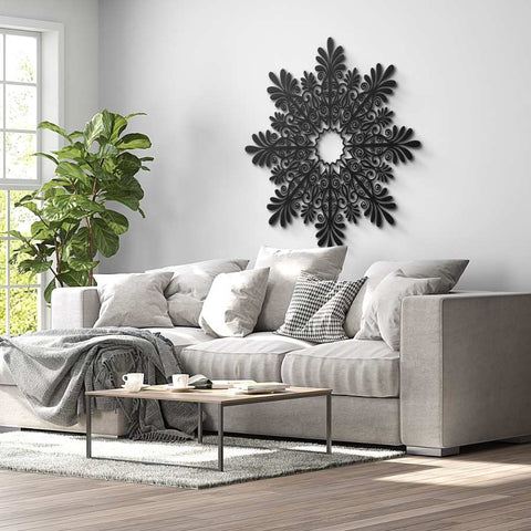 Snowflake Metal Wall Art