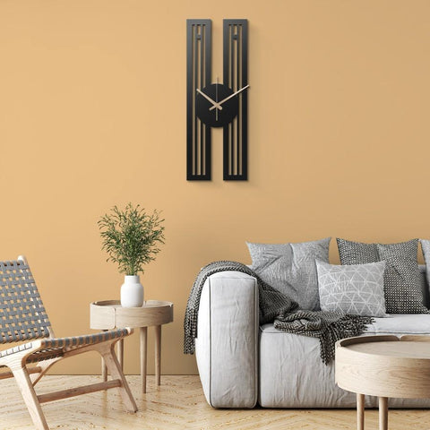 Modern Style Design Metal Wall Clock