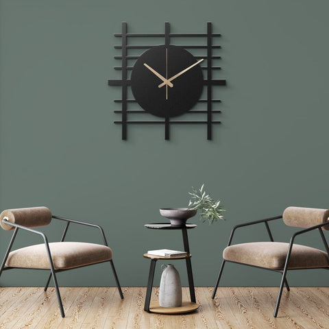 Unique Design Silent Metal Wall Clock