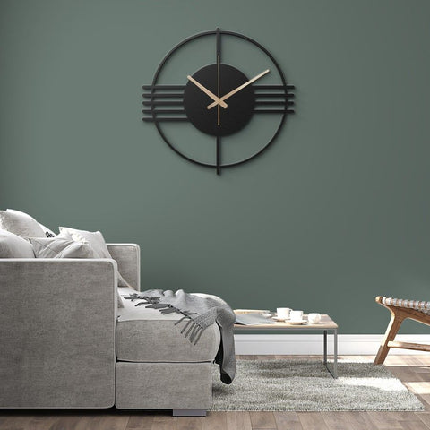 Large Outdoor Metal Wall Clock