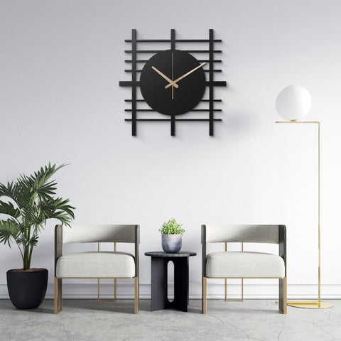 Unique Design Silent Metal Wall Clock