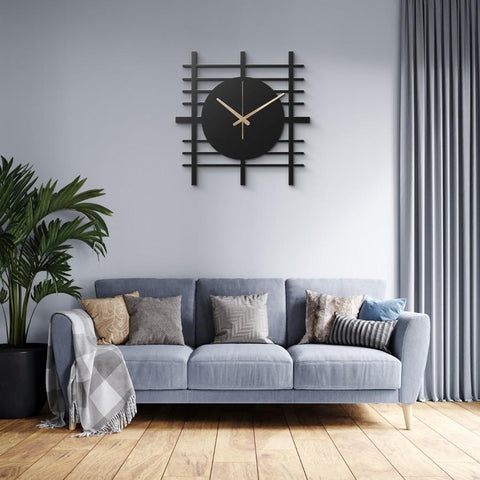 Unique Design Silent Metal Wall Clock