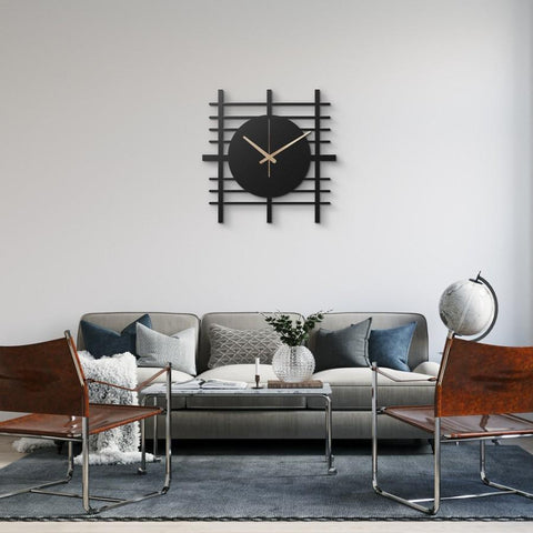 Unique Design Silent Metal Wall Clock