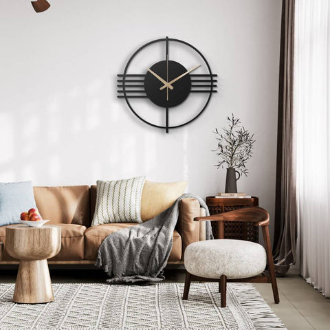 Large Outdoor Metal Wall Clock