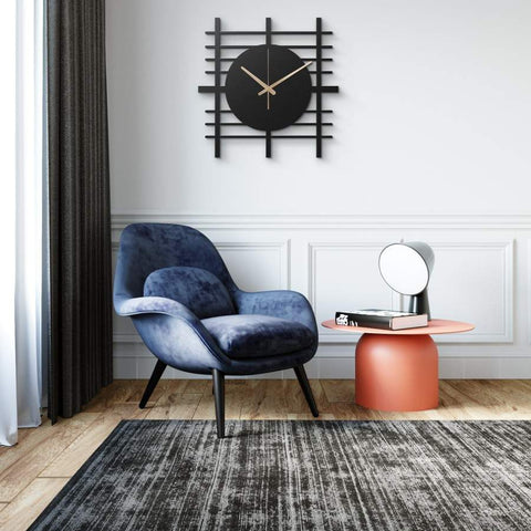 Unique Design Silent Metal Wall Clock