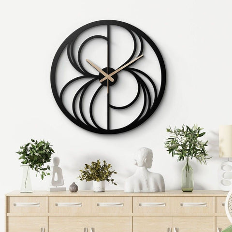 Minimalist Silent Metal Wall Clock