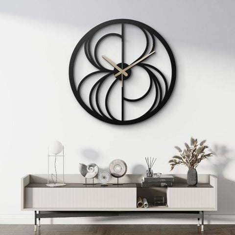Minimalist Silent Metal Wall Clock