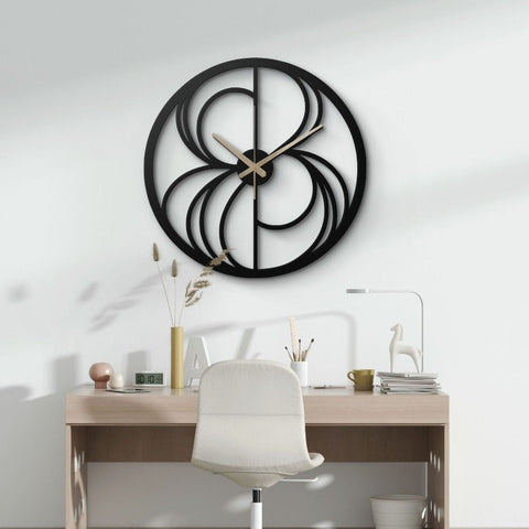 Minimalist Silent Metal Wall Clock