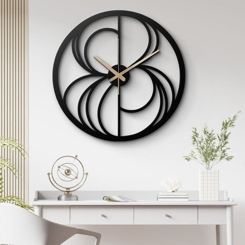 Minimalist Silent Metal Wall Clock