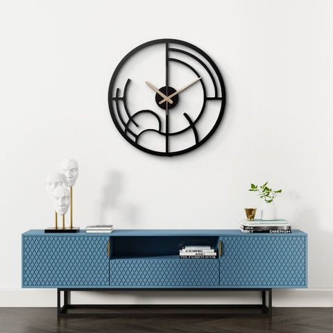 Modern Minimalist Metal Wall Clock