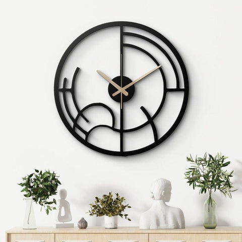Modern Minimalist Metal Wall Clock