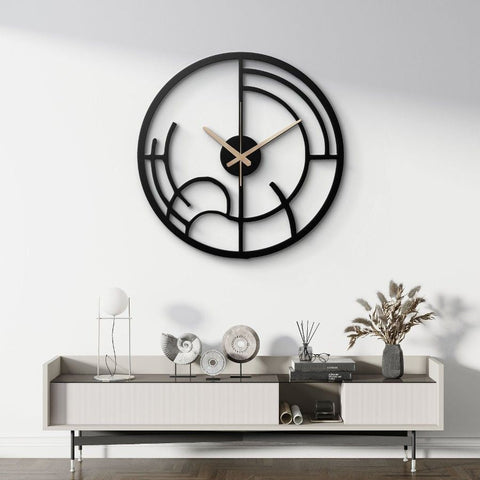 Modern Minimalist Metal Wall Clock