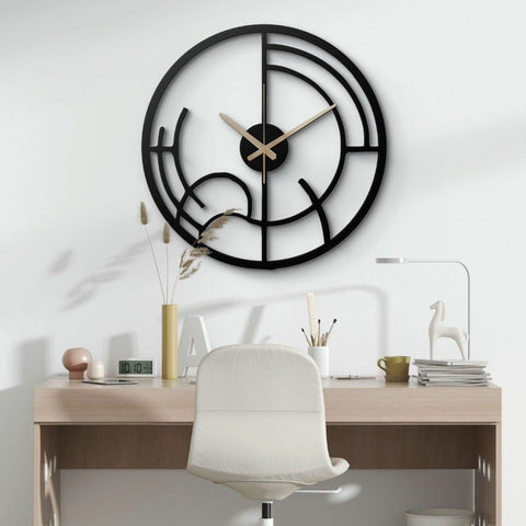 Modern Minimalist Metal Wall Clock
