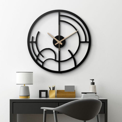 Modern Minimalist Metal Wall Clock