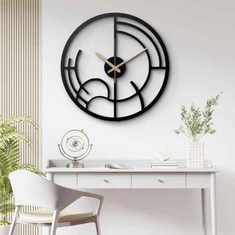 Modern Minimalist Metal Wall Clock