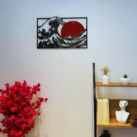 The Great Wave of Kanagawa Metal Wall Art
