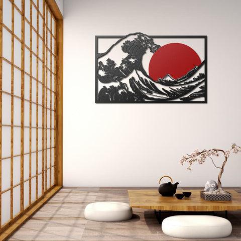 The Great Wave of Kanagawa Metal Wall Art