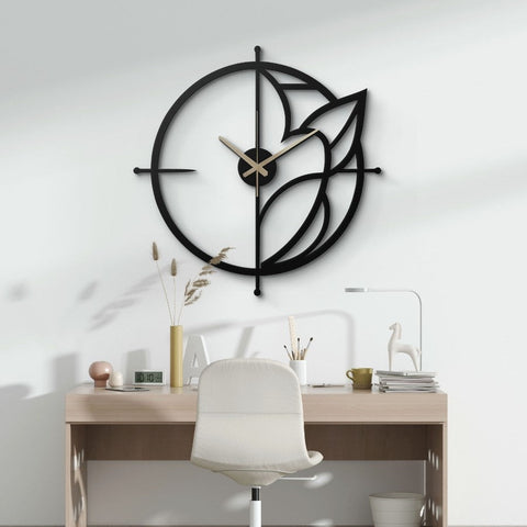 Unique Modern Metal Wall Clock